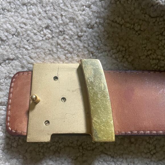 Louis Vuitton Monogram 40mm LV Initials Belt 85 34 - Picture 3 of 9